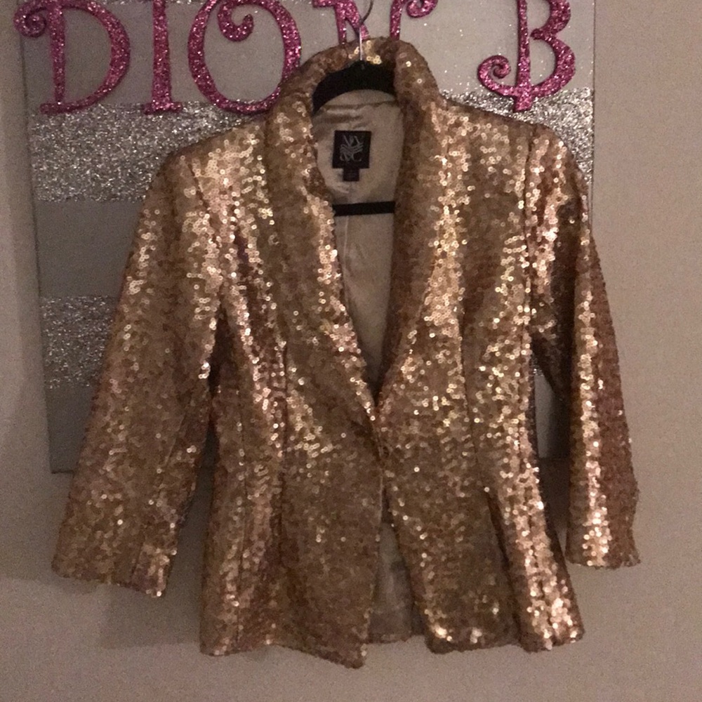 Sequined blazer